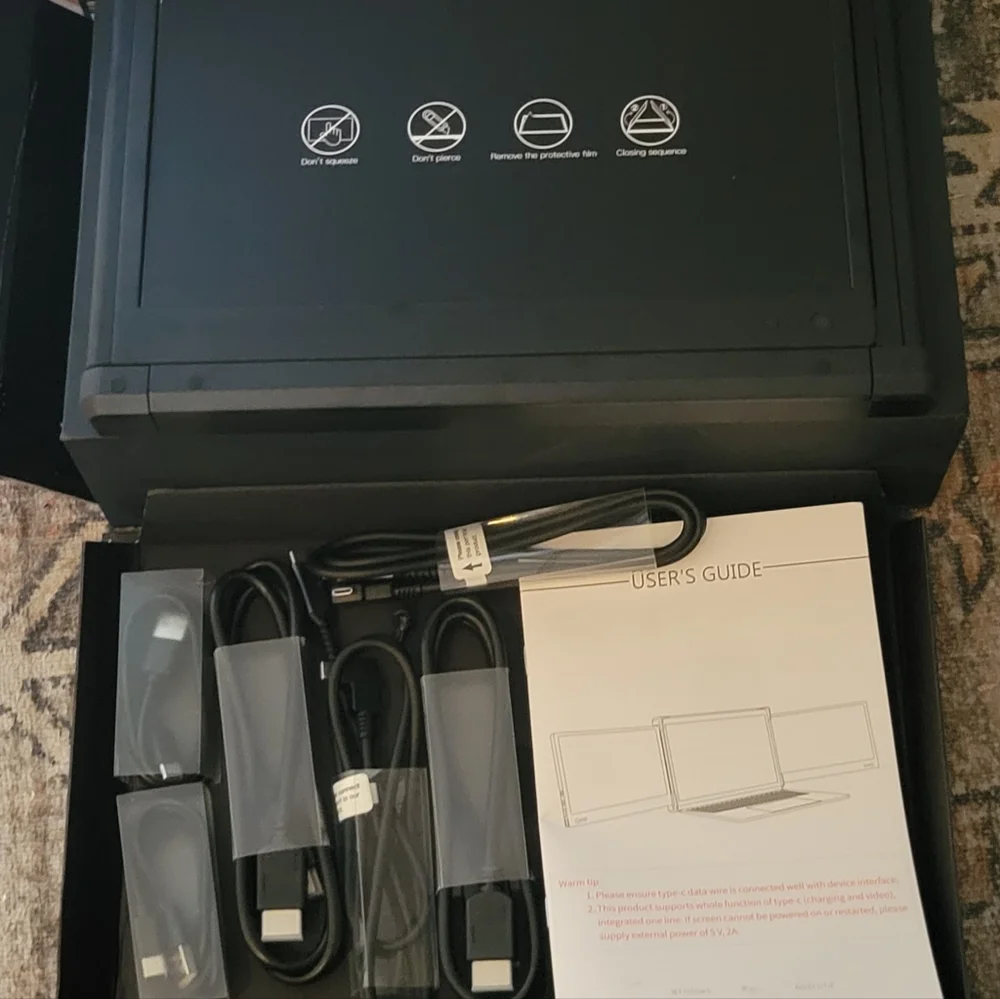 Black Laptop Docking Station